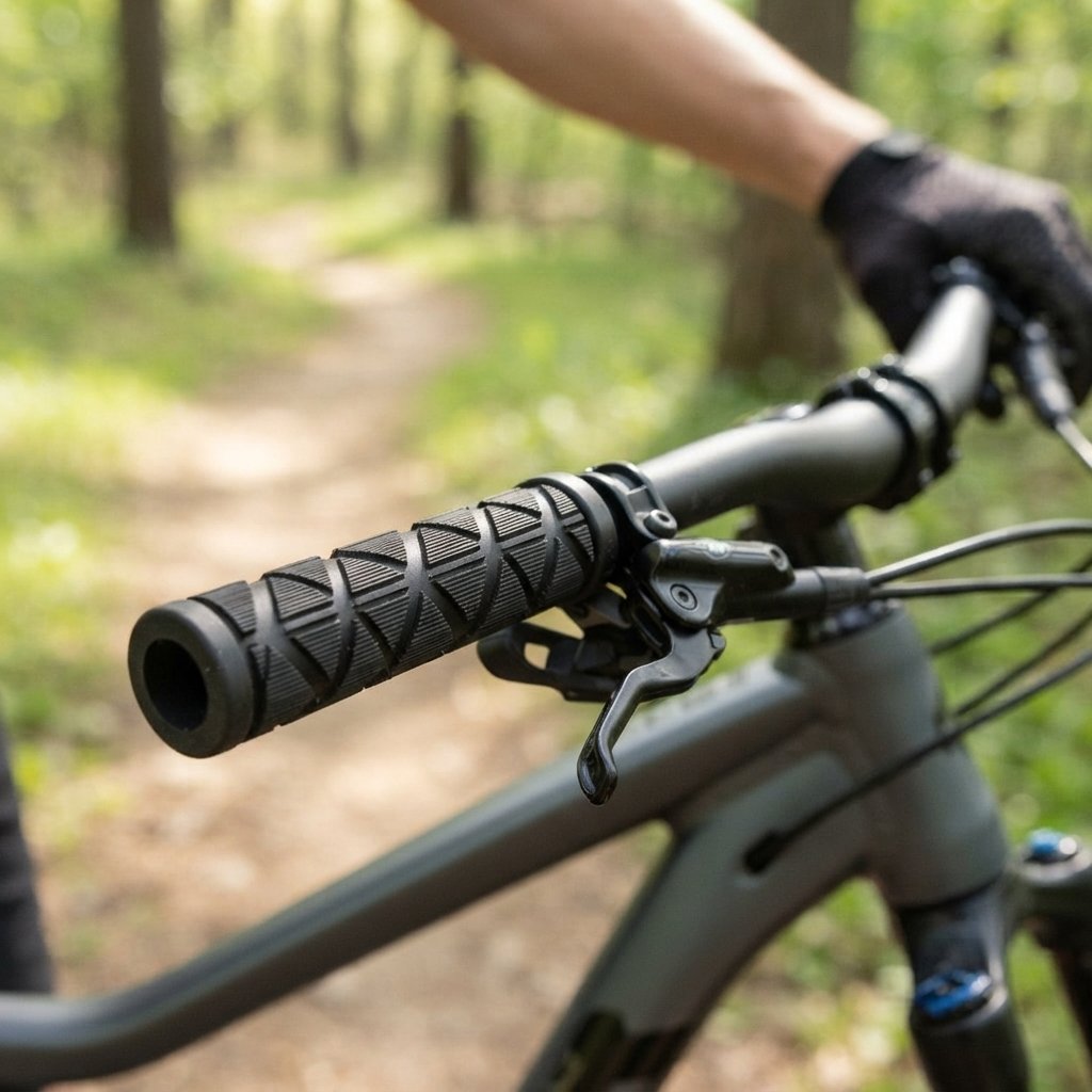 ON BIKE Manopole Bici Universali Antiscivolo In Gomma