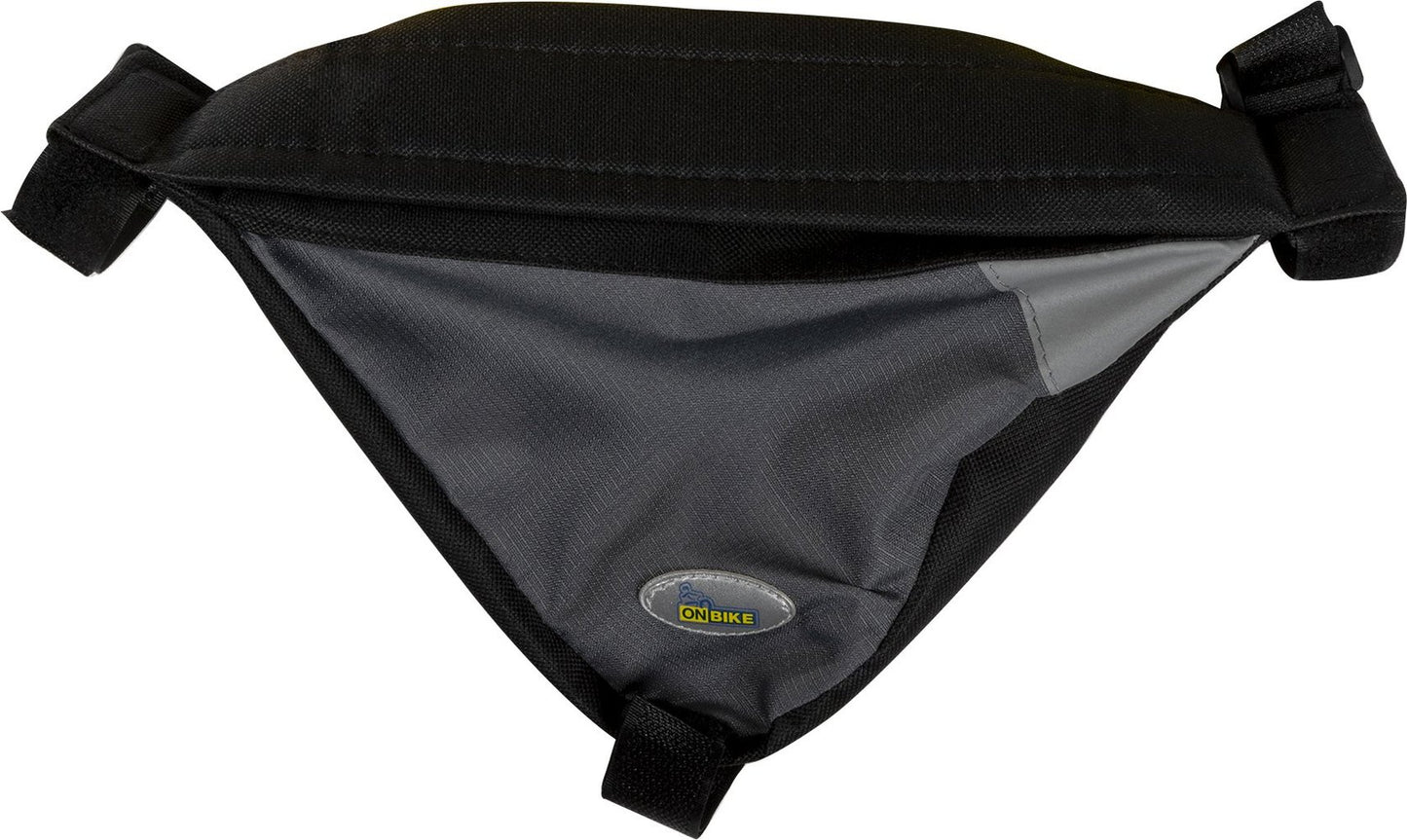 ON BIKE Borsa Triangolare MTB Borsa Bici Spalla  Universale Con Zip E Aggancio