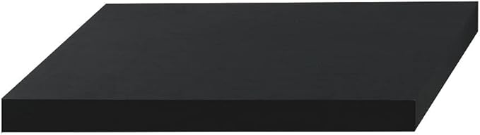 King Home Mensola Tamburata In Mdf Wenge 60X25X5H confezione da 8 pezzi