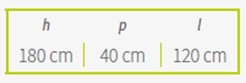 Garden Friend Scaffale 5 ripiani metallo e MDF H 180 L 120 P 40 cm Portata: 175 Kg per ripiano, montaggio ad incastro