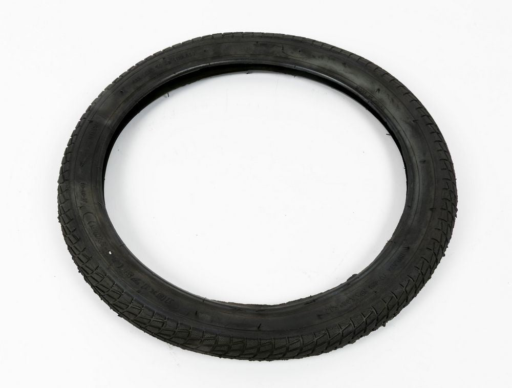 Copertura nera ruota bici bambino copertone 16 pollici x 1,75