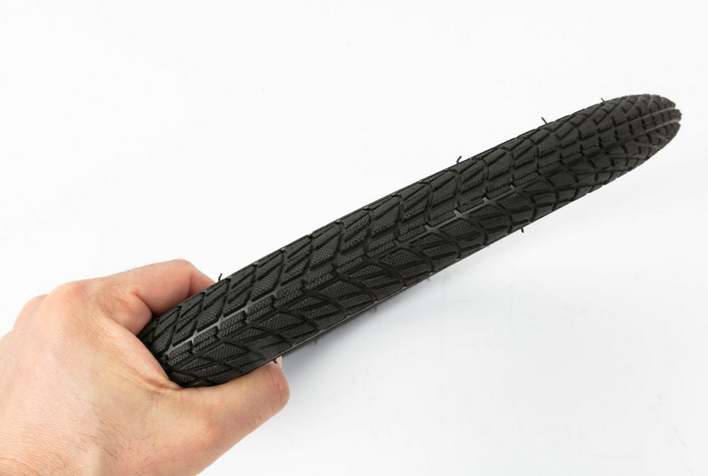 Copertura nera ruota bici bambino copertone 16 pollici x 1,75