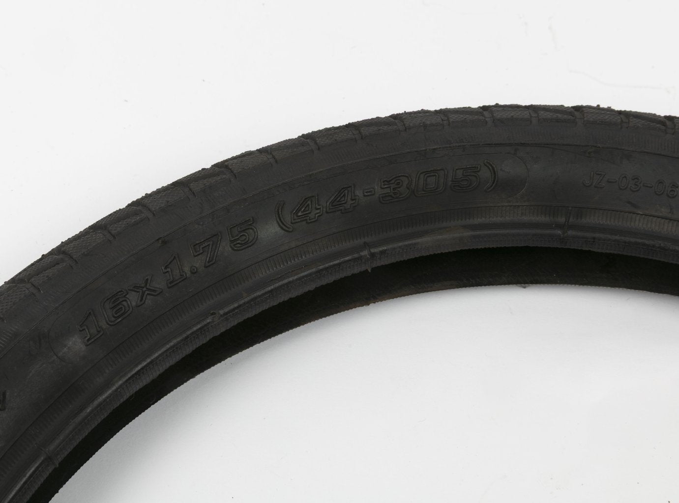 ON BIKE Copertura nera ruota bici bambino copertone 16 pollici x 1,75