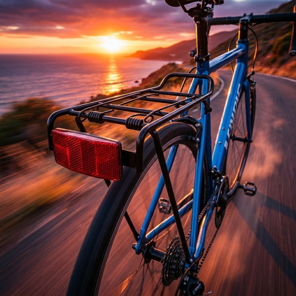 ON BIKE Portapacchi Posteriore Bici Universale 26-28