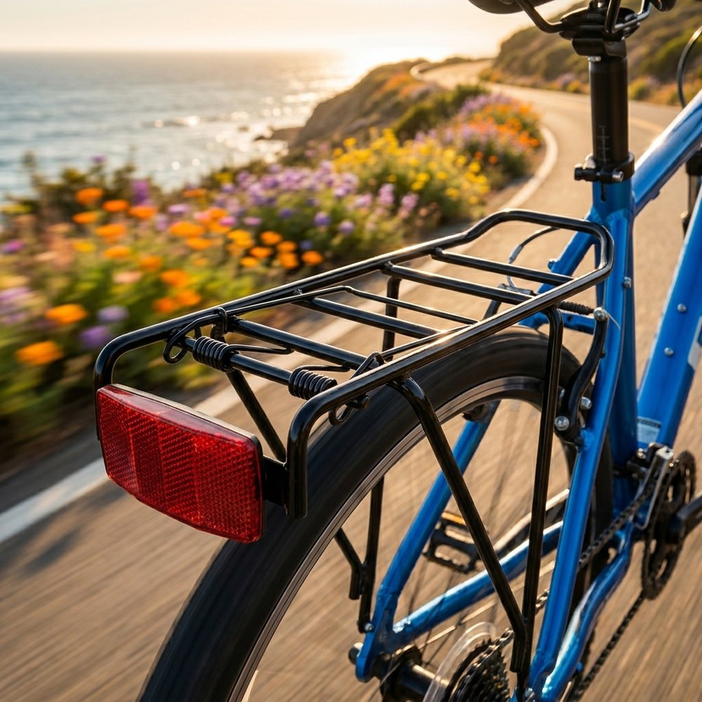 ON BIKE Portapacchi Posteriore Bici Universale 26-28
