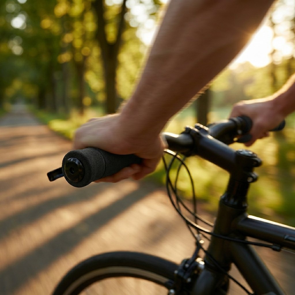 ON BIKE Manopole Lusso Spugna Universali Coppia  Manopole Bici Spugna