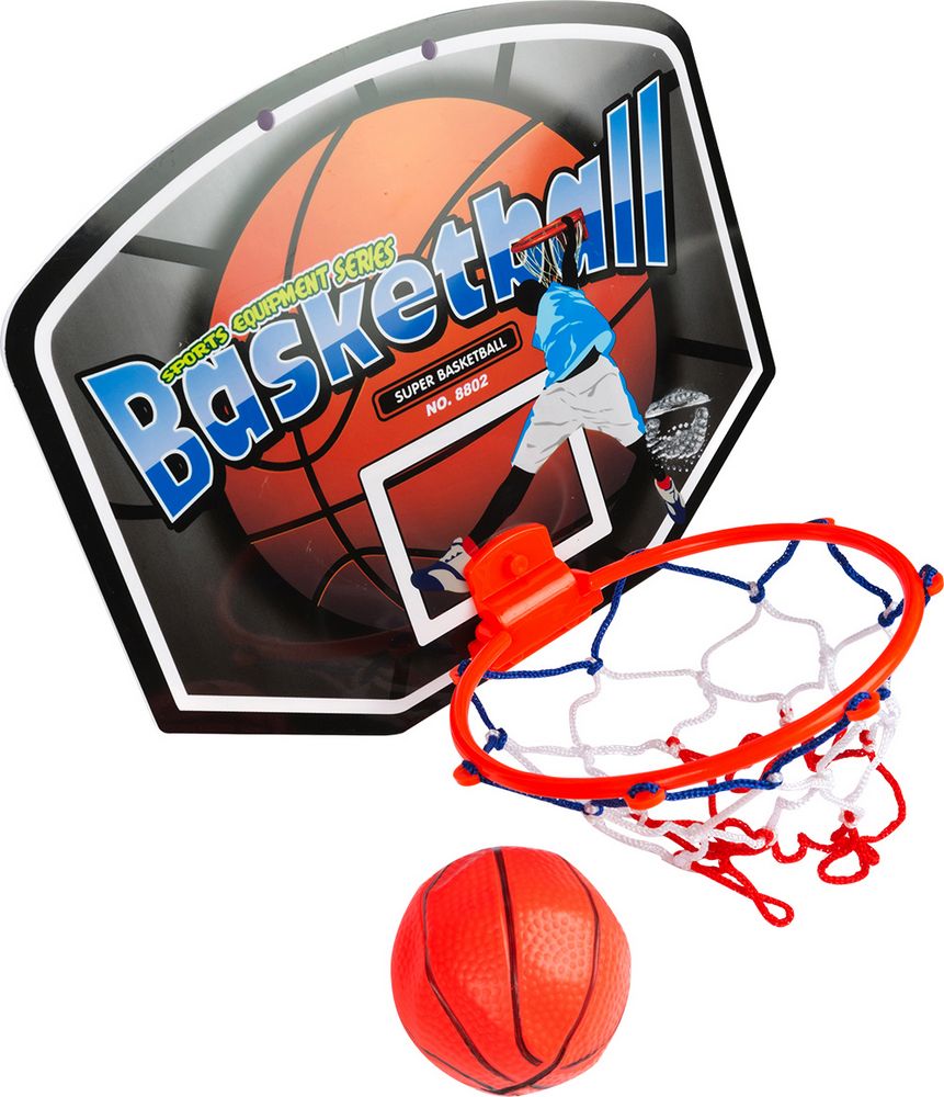 Canestro Basketball con Palla per Gioco e Allenamento