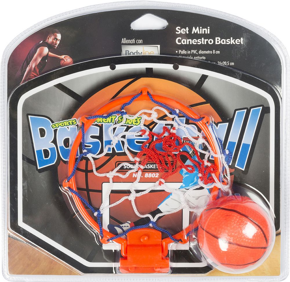 Canestro Basketball con Palla per Gioco e Allenamento