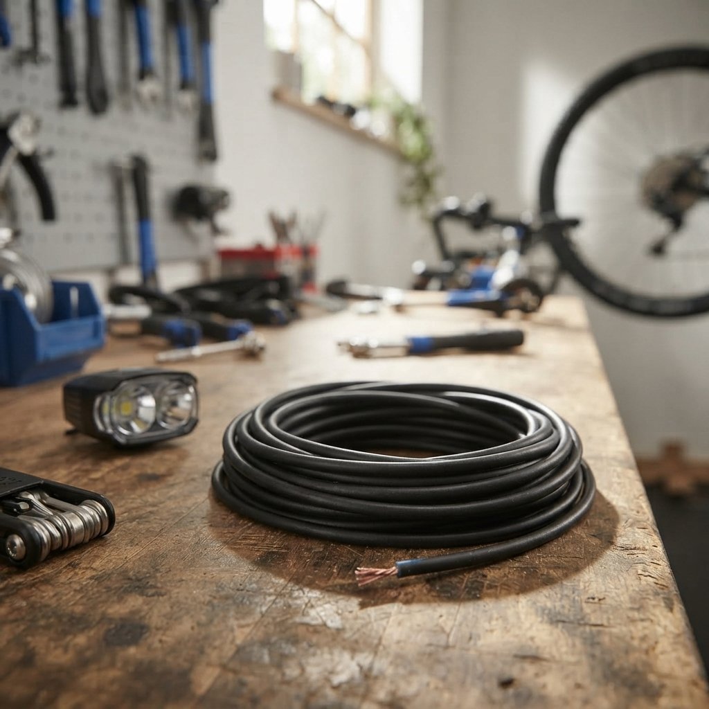 ON BIKE Filo Elettrico per Fanale Bici Resistente e Flessibile