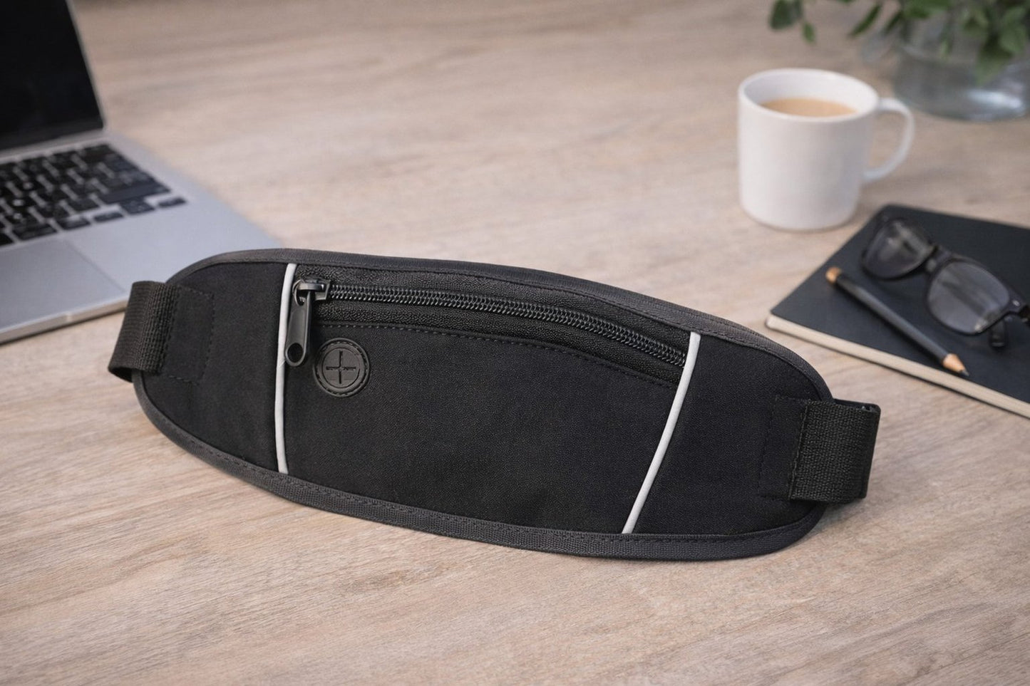 BODYLINE Marsupio in Neoprene, Leggero e Durevole, Ideale per Corsa, Palestra