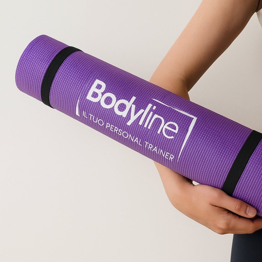 BODYLINE Materassino Yoga Antiscivolo Tappetino Fitness per Pilates Auto