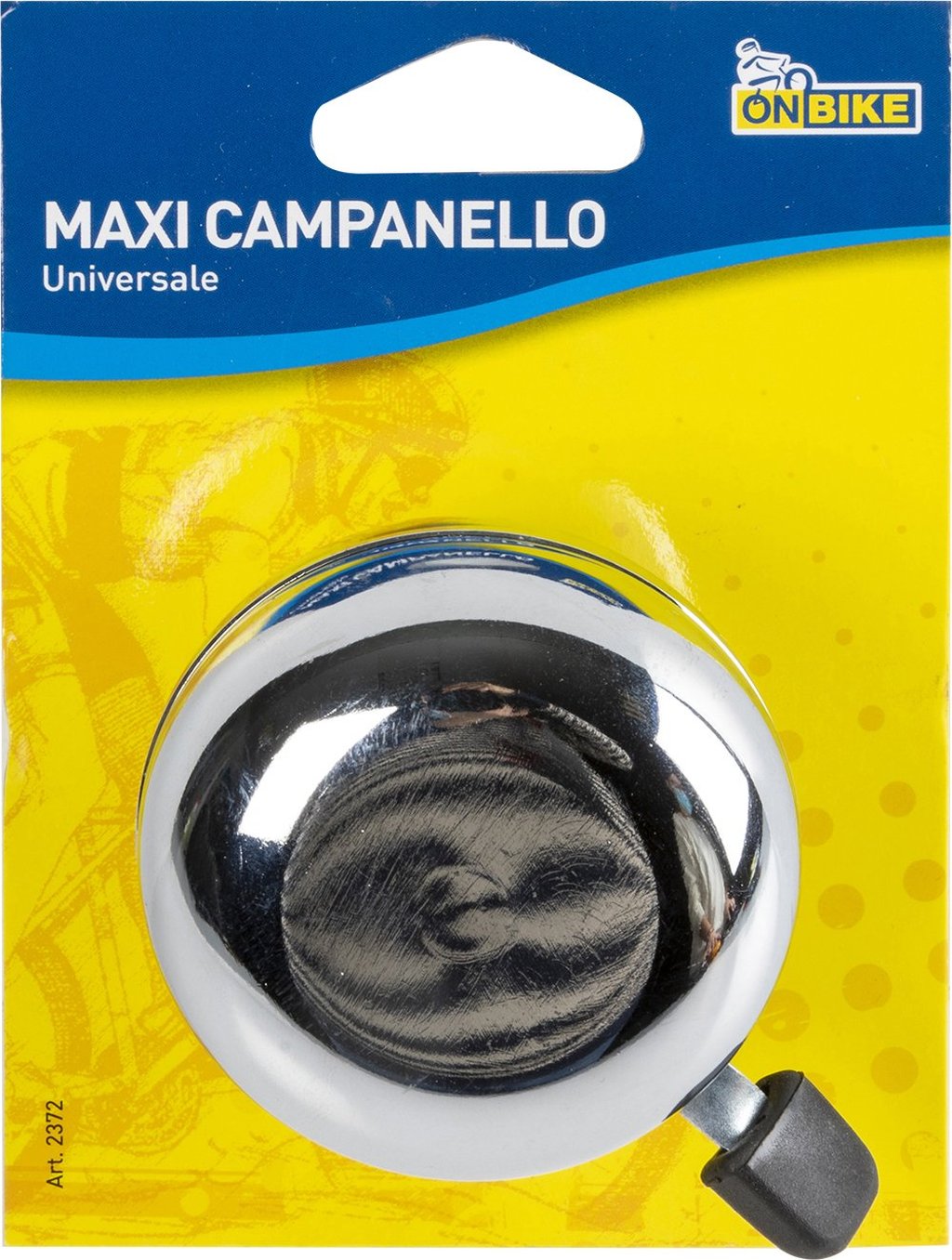 ON BIKE Campanello Per Ciclo Mod Don Don Diam 68  Maxi Campanello Bici
