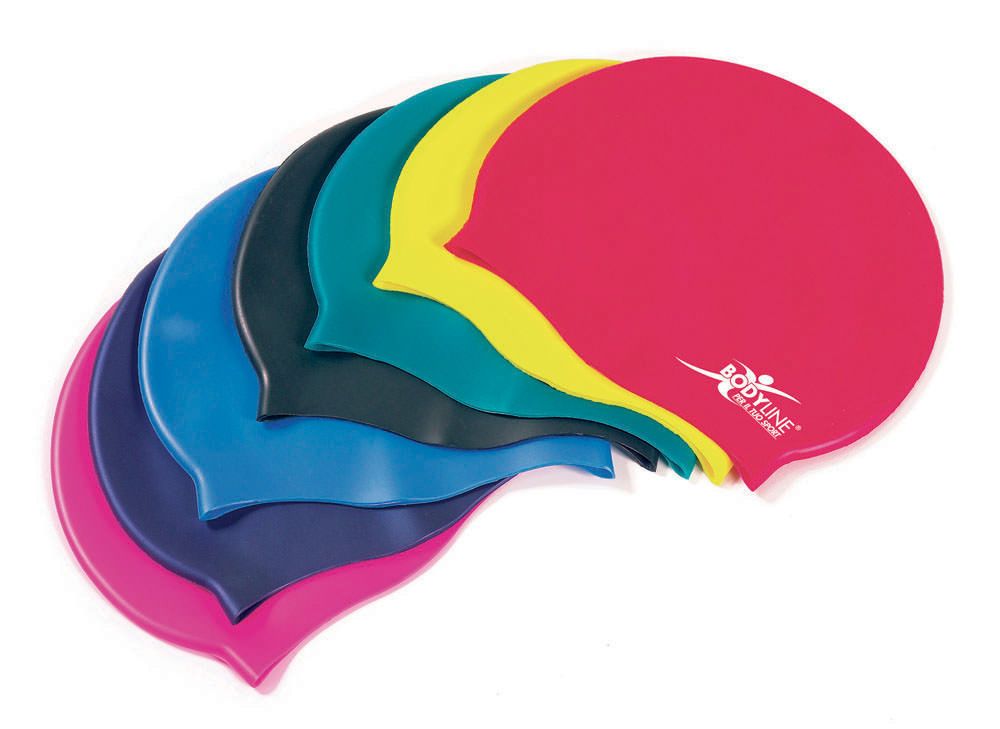 Cuffia Piscina in Silicone Elastico per Nuoto e Allenamento