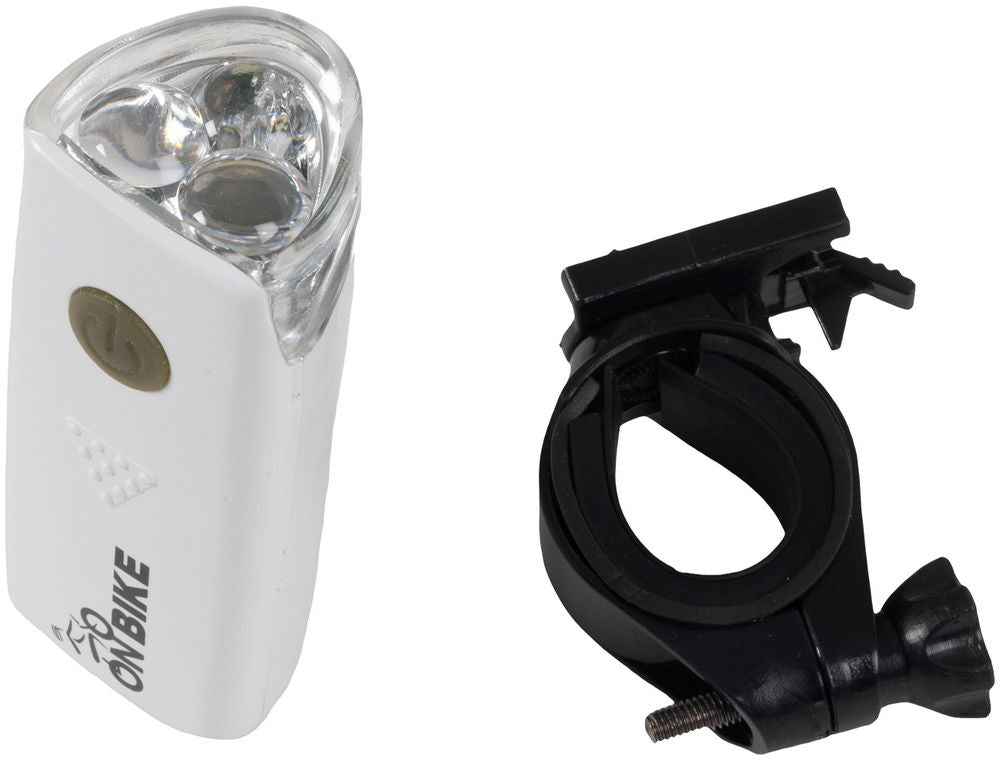 ON BIKE Fanale Anteriore 3 LED Bici
