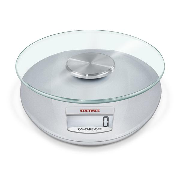 BILANCIA DA CUCINA ROMA SILVER ELETTR.KG.5 ART.65856