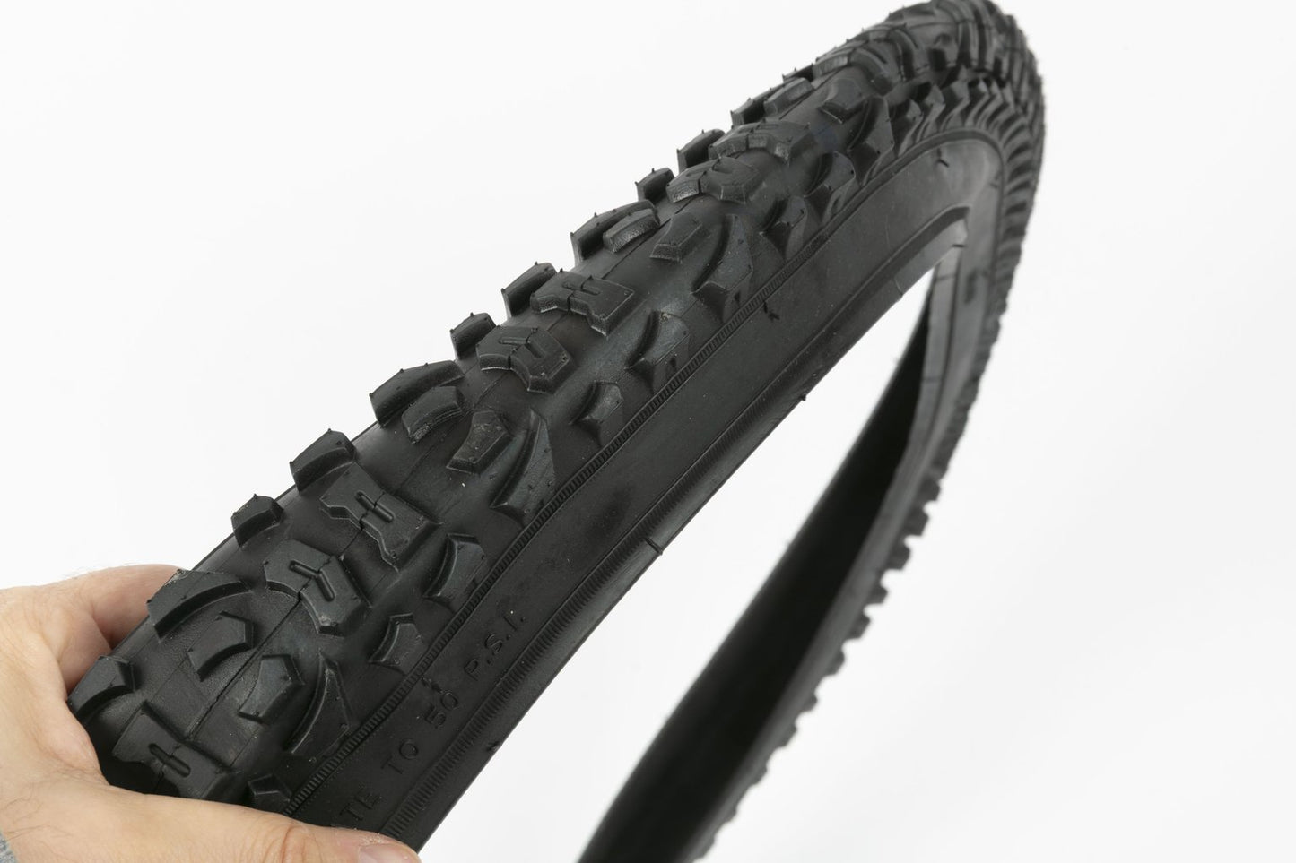 ON BIKE Copertura Nera per Bici MTB 26x1.95 ? Copertone Resistente per Uso