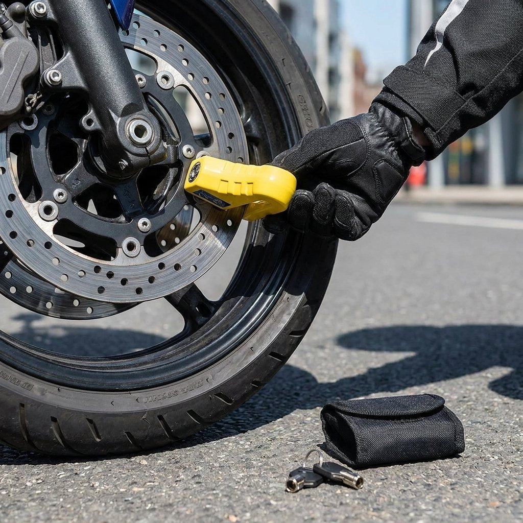 Xplorer Antifurto Freno Disco Moto  Sicurezza Compatta E Universale