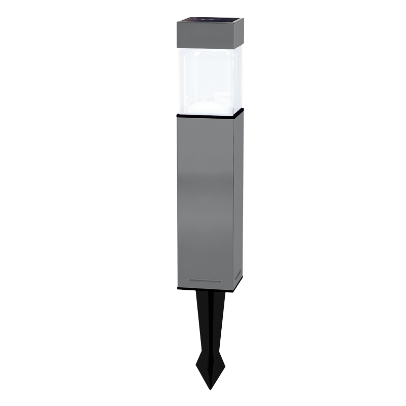 DURACELL LAMPADE SOLARI LED SQUARE 5lm INOX 4PZ