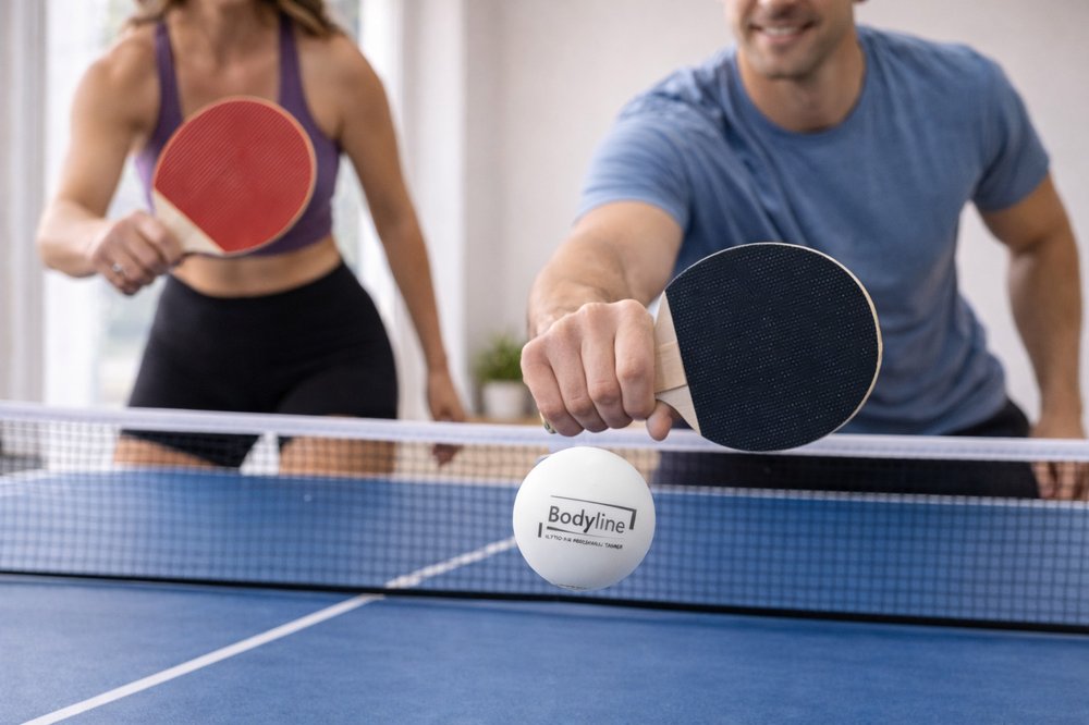 Set Ping-Pong Acquarius Completo con Racchette e Palline per Gioco Divertente