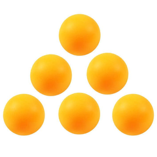 6 palline da ping pong arancioni, resistenti e ideali per allenamenti e partite