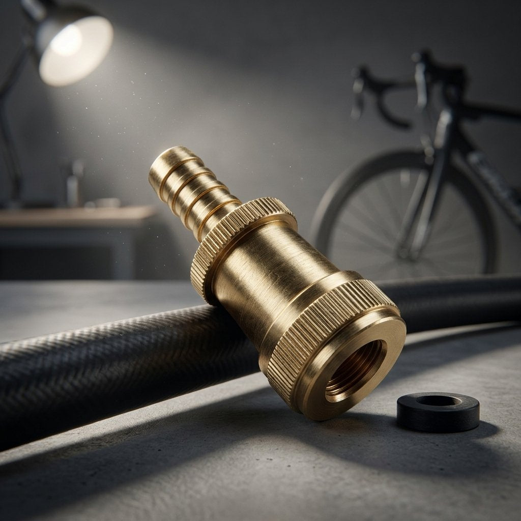ON BIKE Raccordo Pompa Bici Ottone Universale