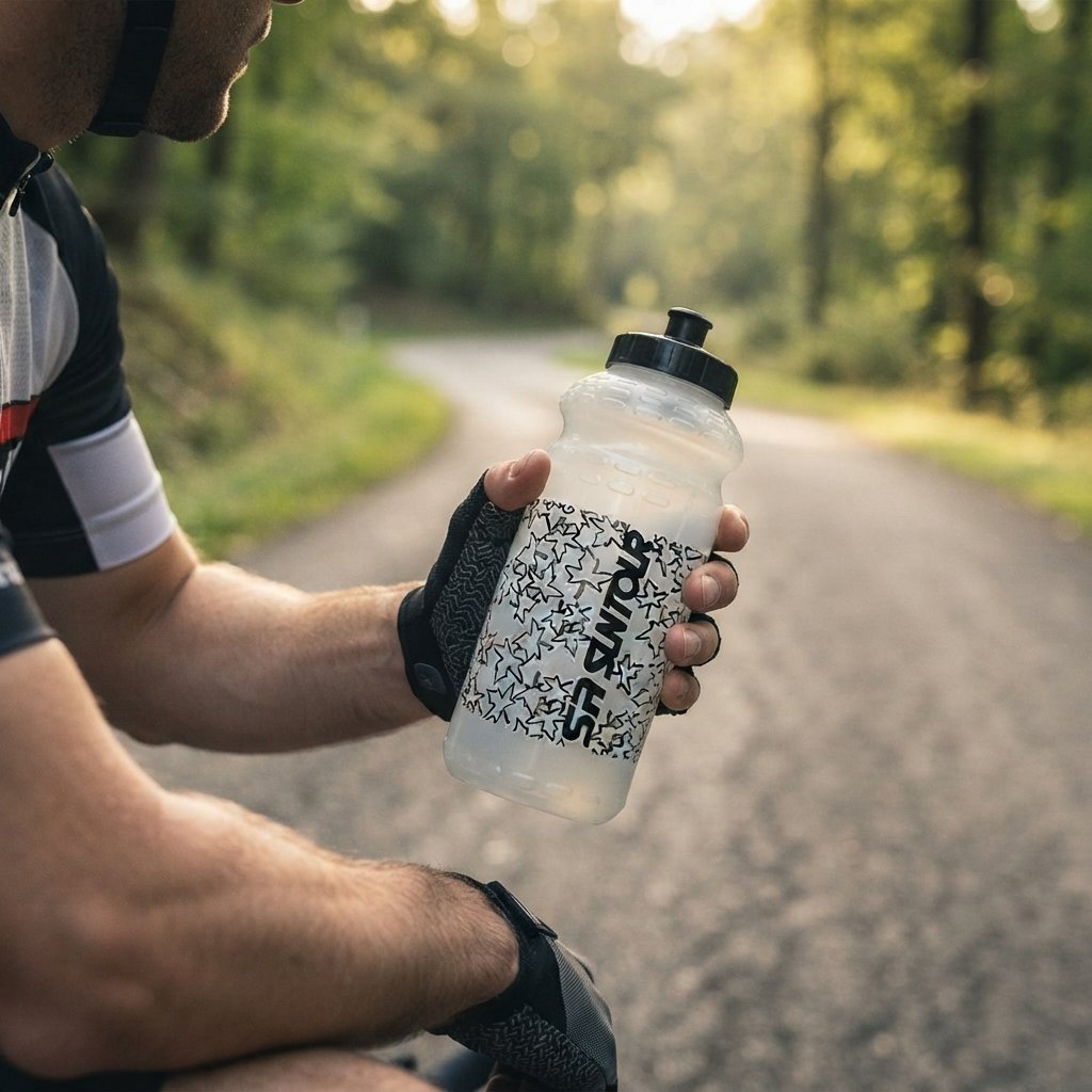 ON BIKE Borraccia Bici 500 cc con Tappo Push-Pull