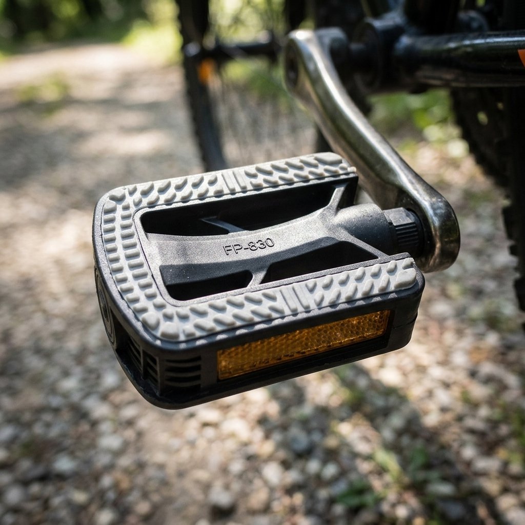 ON BIKE Pedali Bici Universali Antiscivolo con Catarifrangenti