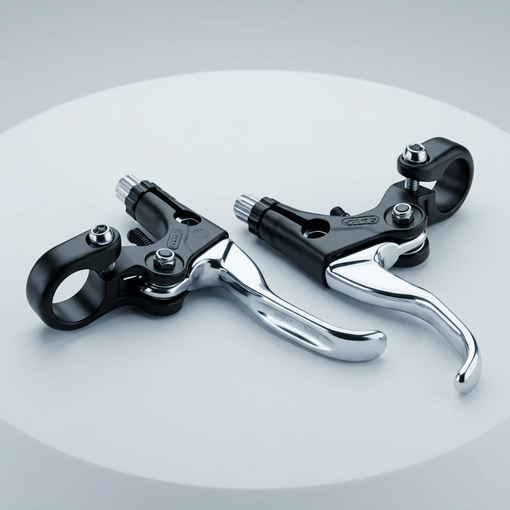 ON BIKE Leve Freni Bici V-Brake Coppia In Acciaio