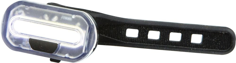 On bike fanale anteriore 15 LED bianchi con fissaggio saldo al telaio