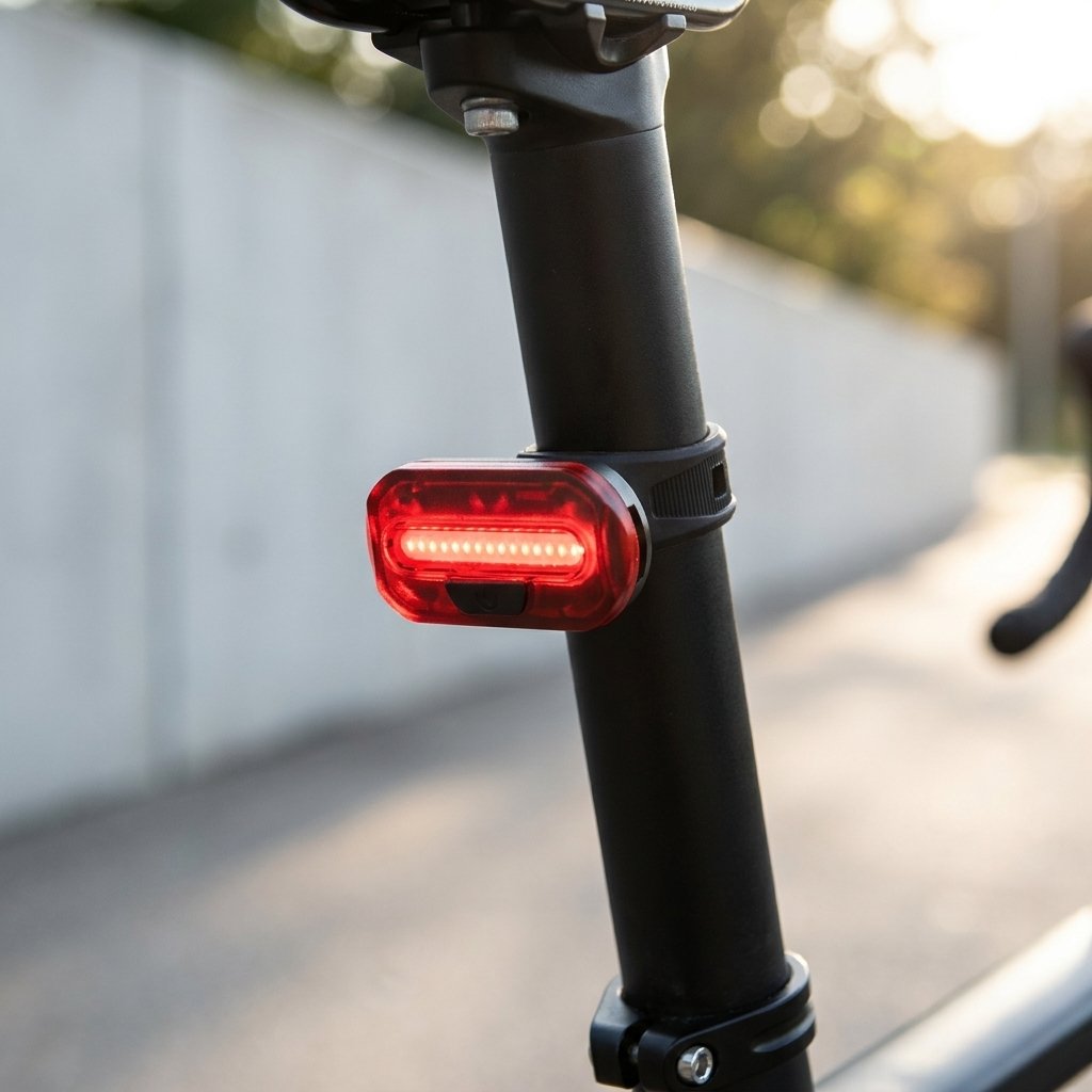 ON BIKE Fanalino Posteriore Per Ciclo Bulbo  Fanale Posteriore Bici 15 LED