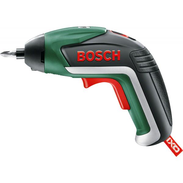 BOSCH VERDE AVVITATORE IXO 3,6V+SET 10 ACCESSORI