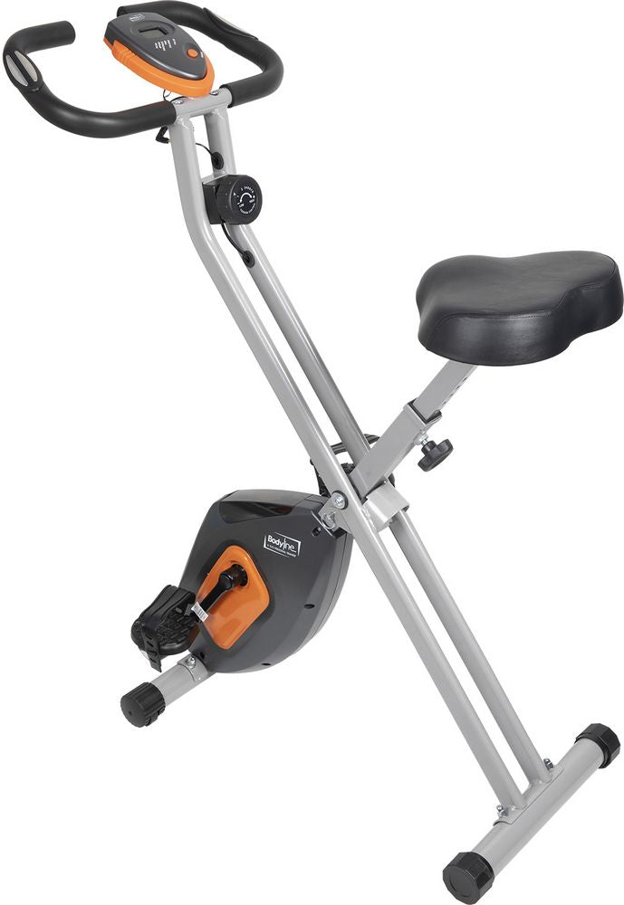 Cyclette Bici da camera X-Bike Star pieghevole salvaspazio - 8 livelli di sforzo - computer digitale multifunzionale