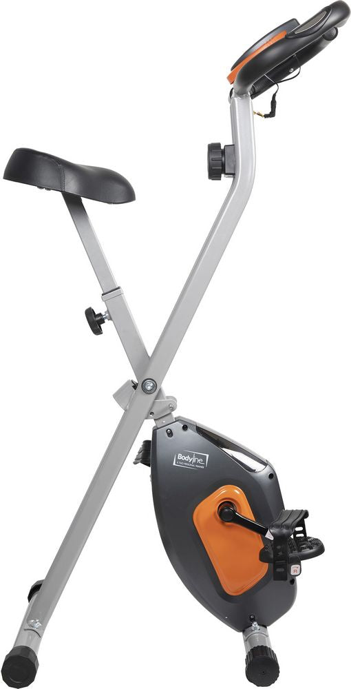 Cyclette Bici da camera X-Bike Star pieghevole salvaspazio - 8 livelli di sforzo - computer digitale multifunzionale