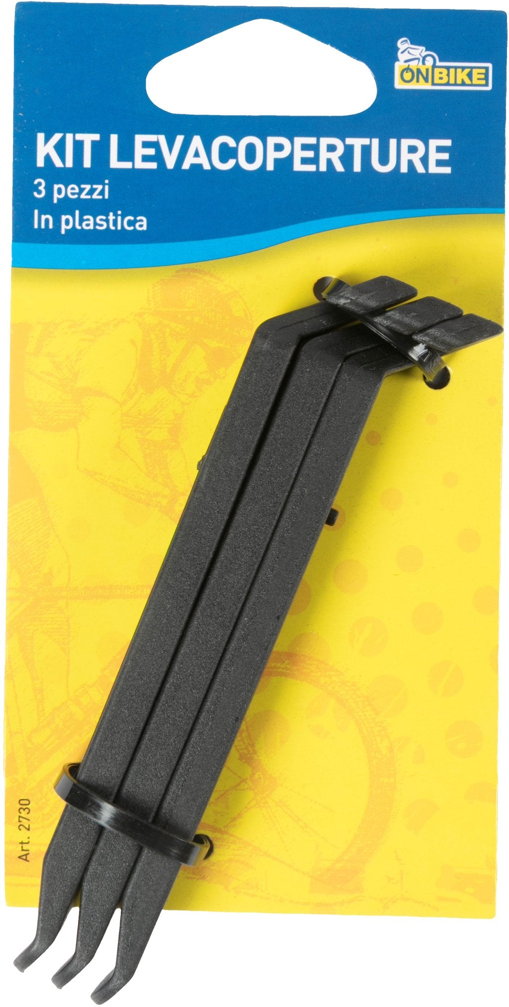 ON BIKE Kit levacoperture per bici tre pezzi in plastica Accessorio Originale