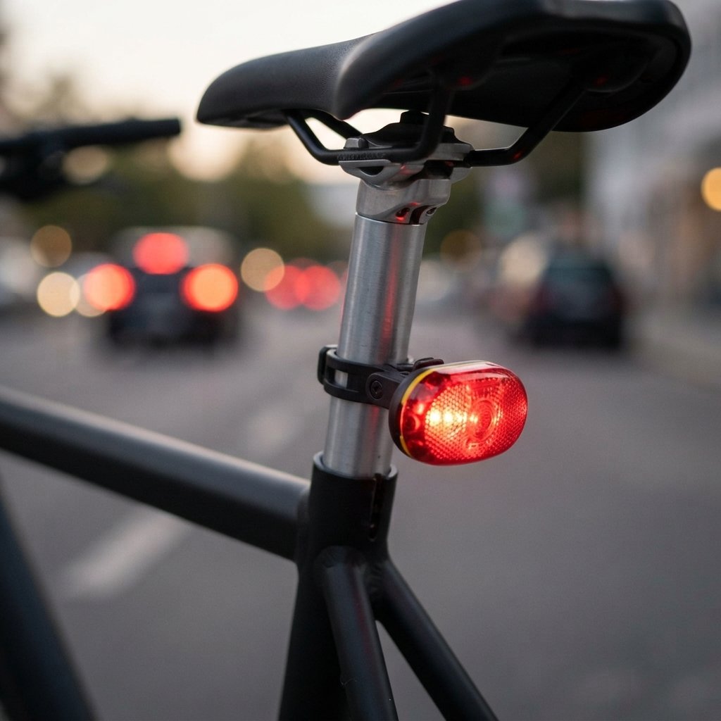 ON BIKE Fanale Posteriore 3 LED Rossi con 3 Modalità di Illuminazione