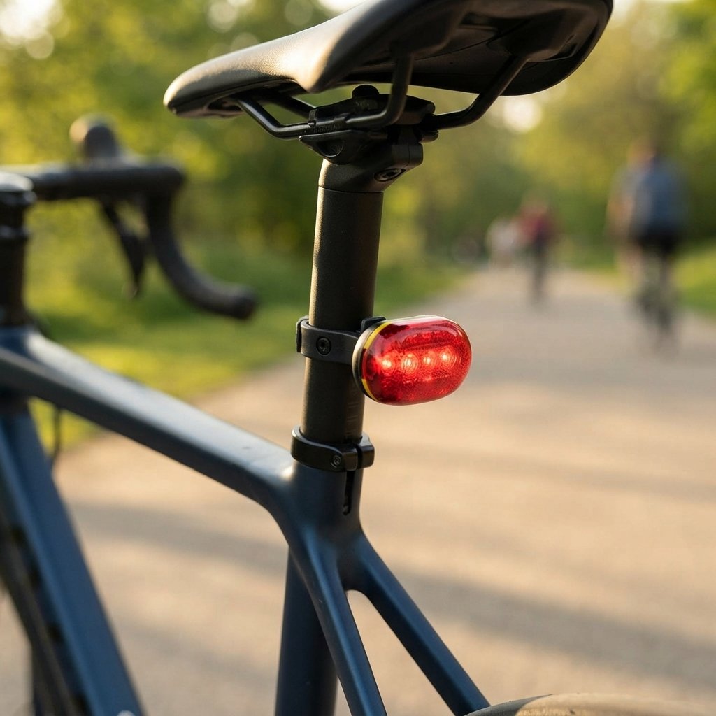 ON BIKE Fanale Posteriore 3 LED Rossi con 3 Modalità di Illuminazione