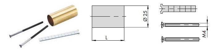 CISA 07165-02 KIT PROLUNGA X CILINDRI MM.56