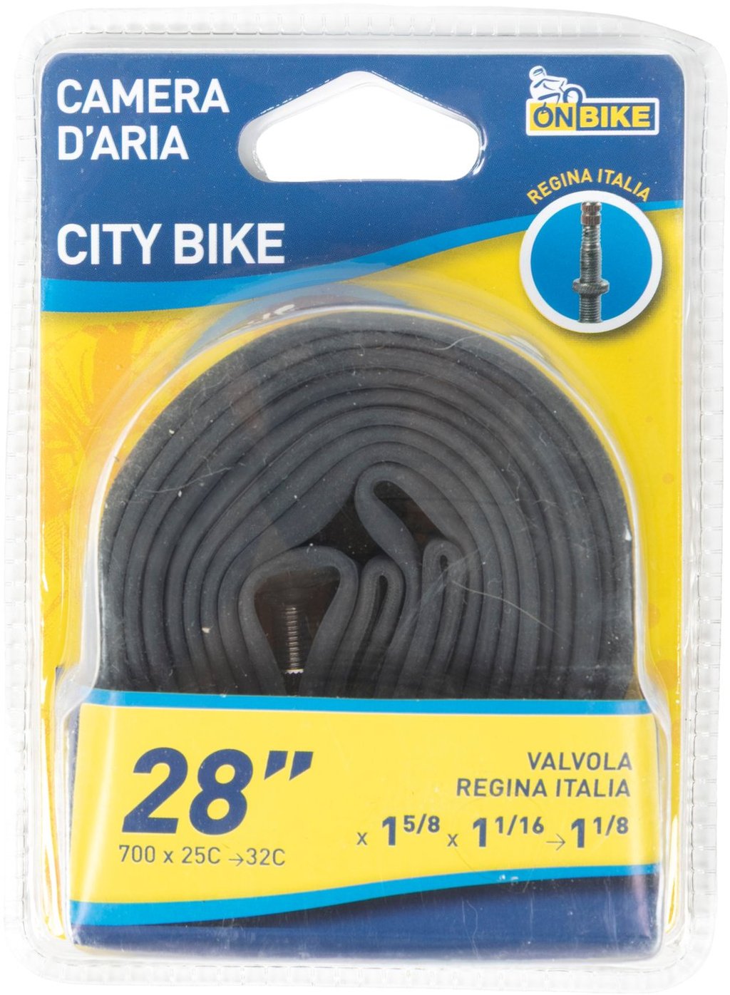 ON BIKE Camera d?Aria Bici 28" x 1 5/8 x 1 1/8 (700x28-32) ? E.T.R.T.O. 28-622