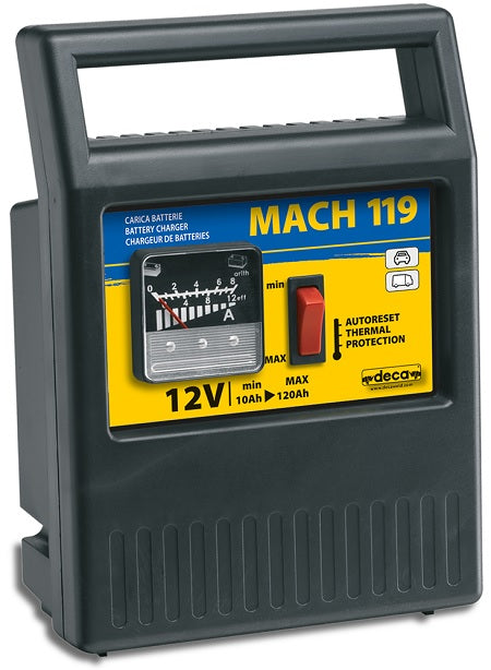 CARICABATTERIA DECA 10 AMP.12V. MACH 119