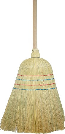 SCOPA PER ESTERNI SAGGINA 4 FILI C/MANICO