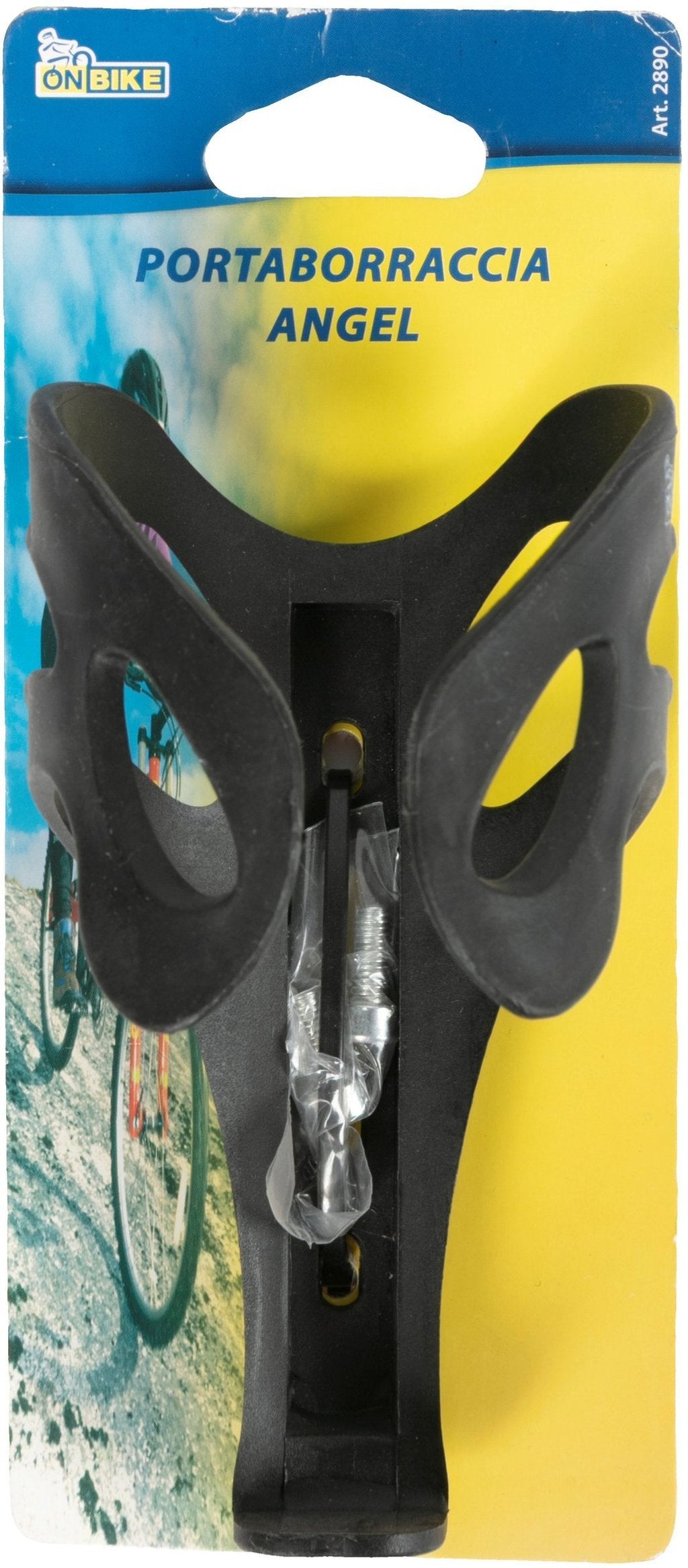ON BIKE Portaborraccia Angel Porta Borraccia Bici Universale Supporto Auto