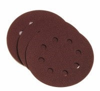 PG DISCHI ABRAS.VELCRO+FORI 125 GR.240 ART.349.85