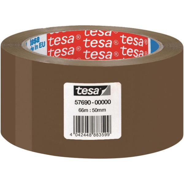 TESA NASTRO IMBALLO SILENZIATO 50X66 AVANA confezione da ROTOLI 6