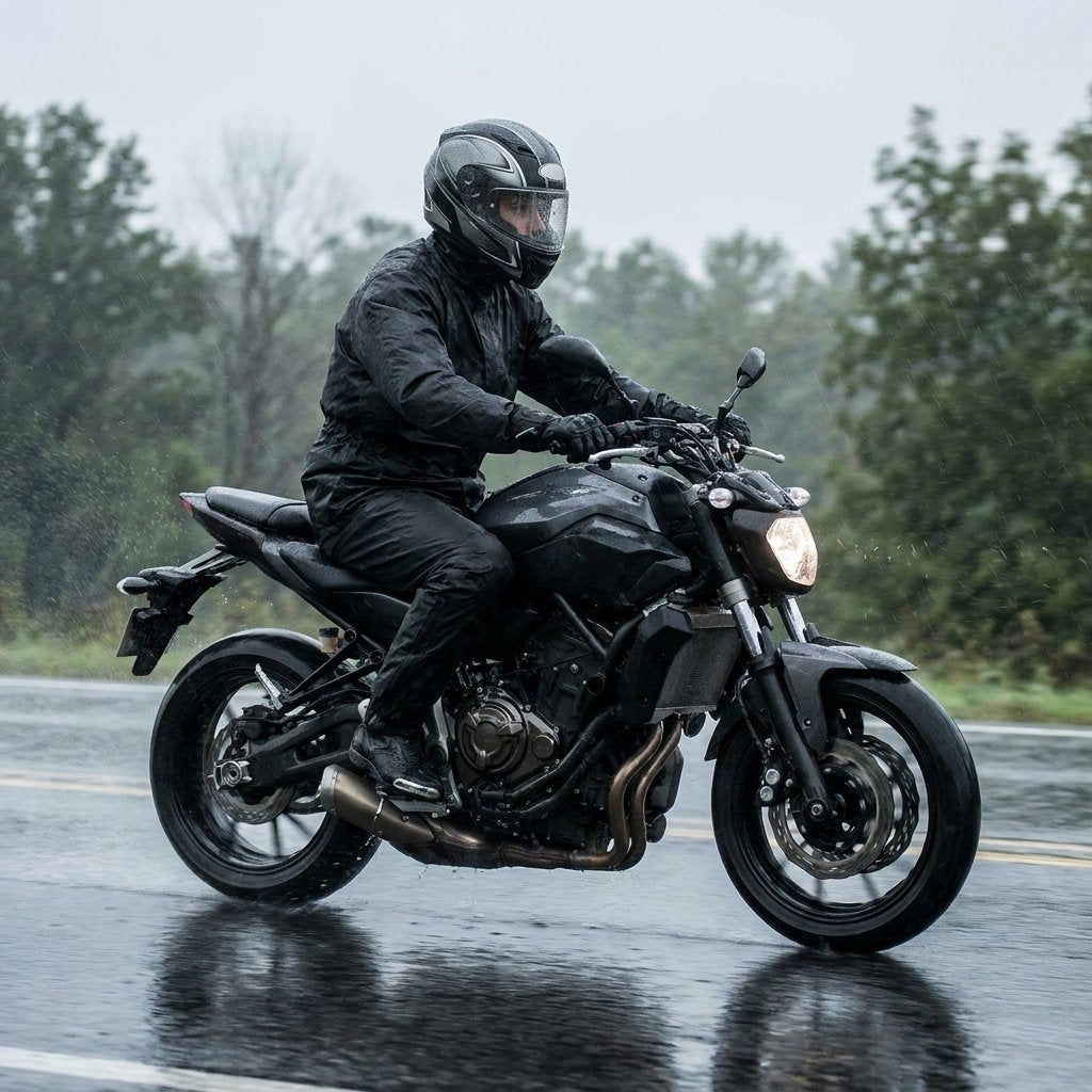 Xplorer Completo Antipioggia Moto M  Protezione Da Pioggia E Vento