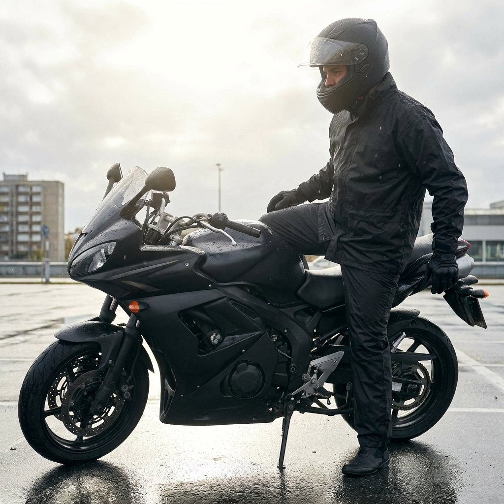 Xplorer Completo Antipioggia Moto M  Protezione Da Pioggia E Vento