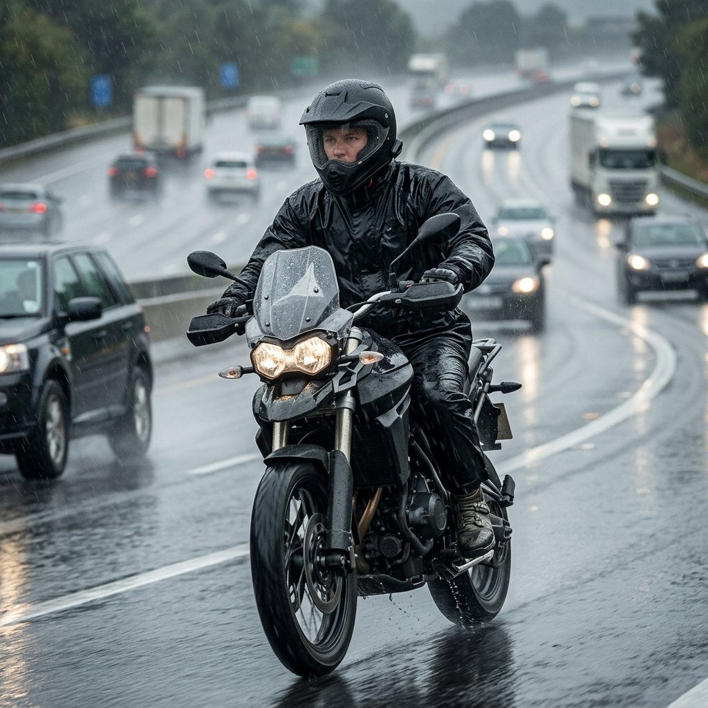 Xplorer Completo Antipioggia Moto XL Impermeabile E Antivento