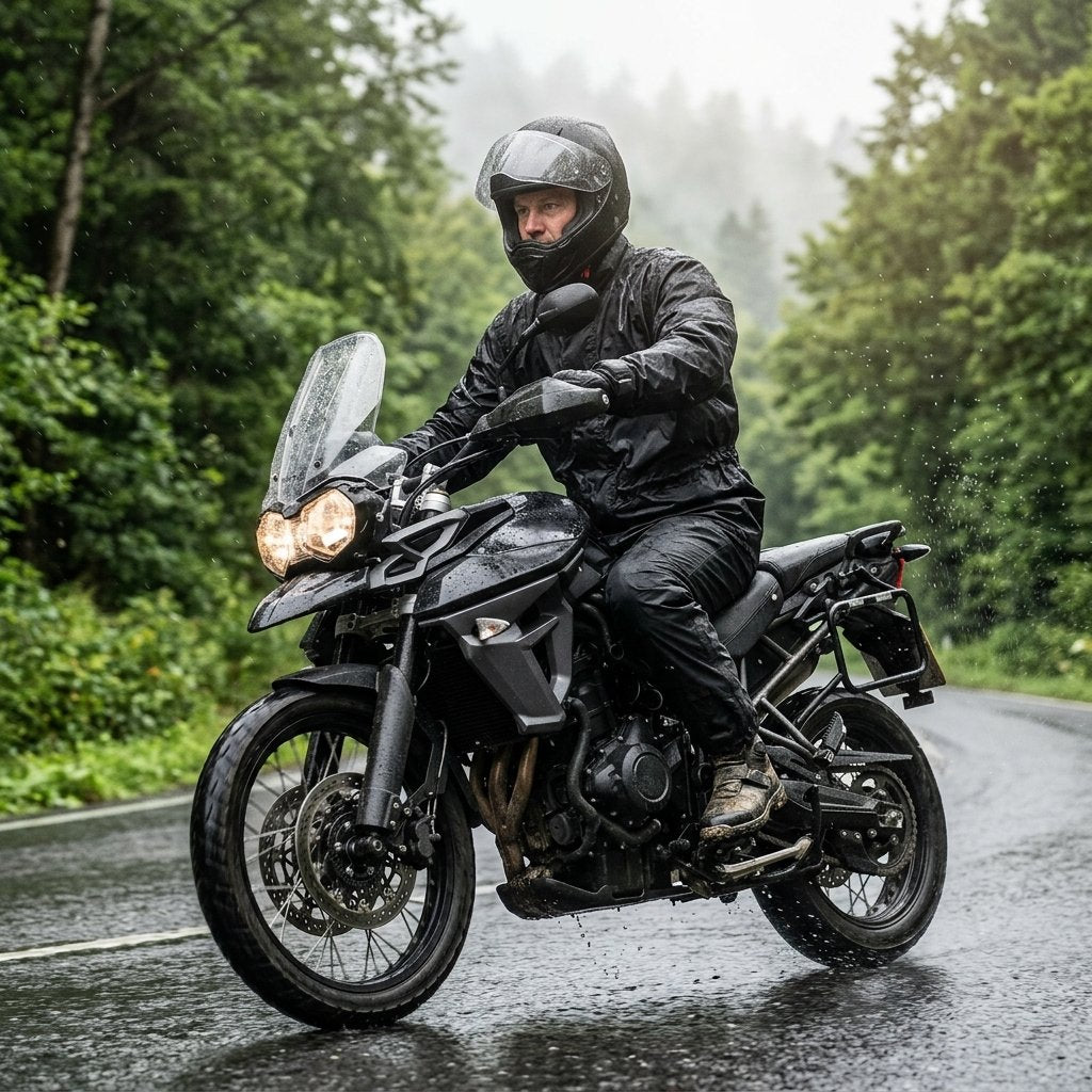 Xplorer Completo Antipioggia Moto XL Impermeabile E Antivento