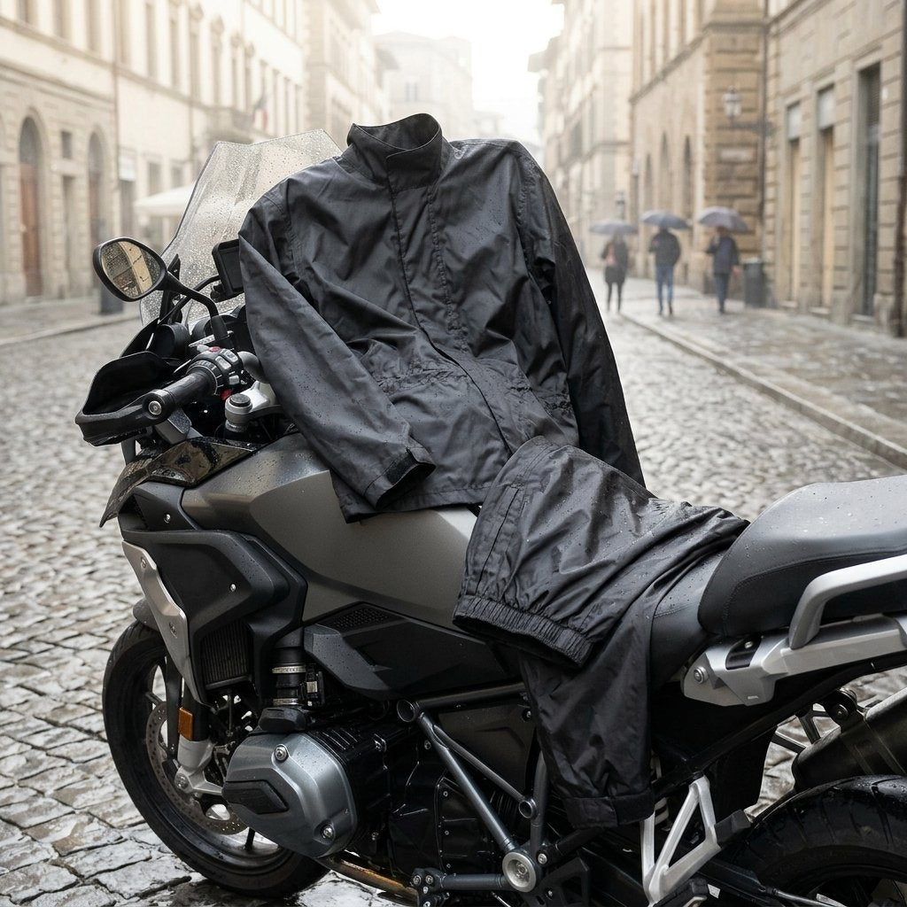 Xplorer Completo Antipioggia Moto XL Impermeabile E Antivento