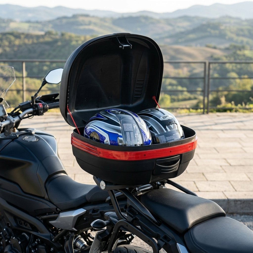 XPLORER Bauletto moto universale 44 litri per caschi integrali