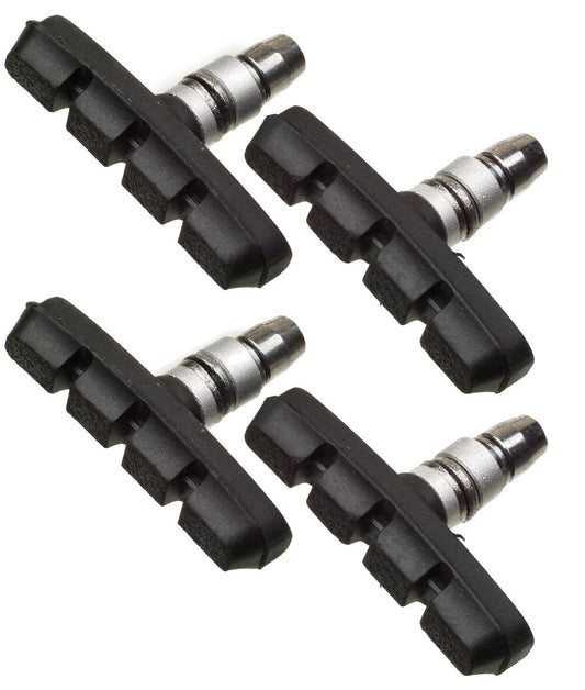 ON BIKE Pattini Freni V-Brake 70 mm 4 Pezzi per MTB e City Bike